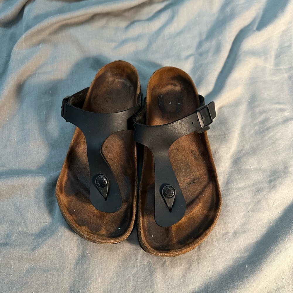 Black Birkenstock Gizeh - size 37
